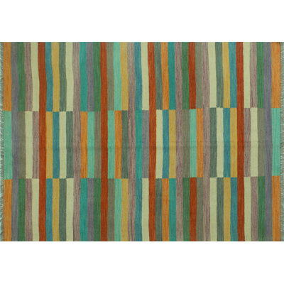 Bradley-Joe Wool Striped Indoor Rug