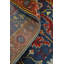Tapis bleu Oushak fait à la main 3 x 5 po