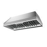 Core Zephyr 48" 700 CFM Insert Mount Range Hood with LED Light in Stainless Steel