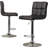 Billie-J Swivel Upholstered Adjustable Height Counter Stool with Metal Frame-53665347