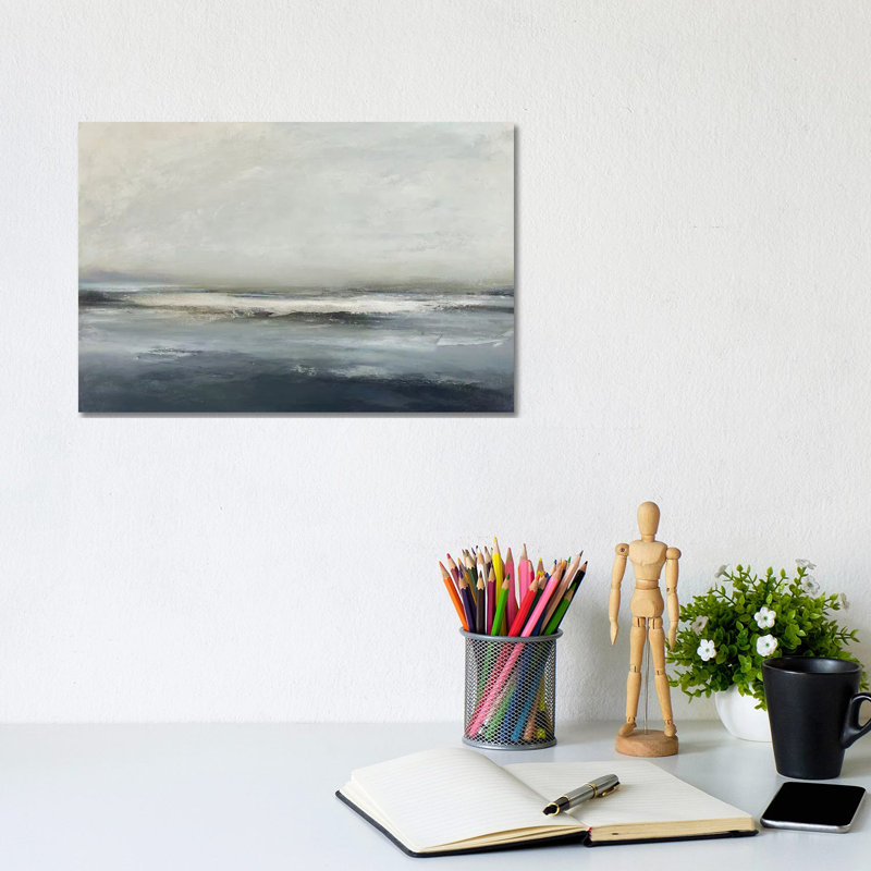 Land And Sky IV by Jake Messina - Wrapped Canvas Painting, 20.32 cm H x 30.48 cm W