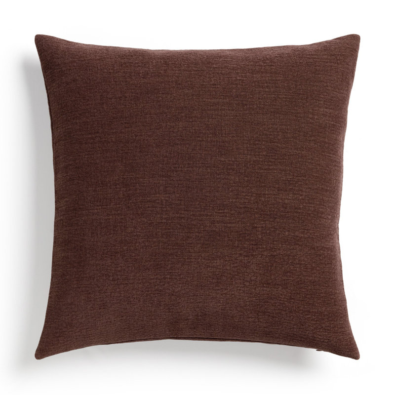 Mirelle Bolster Pillow Cover & Insert, Laughlin Plum, Square 24"