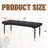 Modern Bench with Tufted Cushionon,Space-Saving Solution for Apartments-707415422