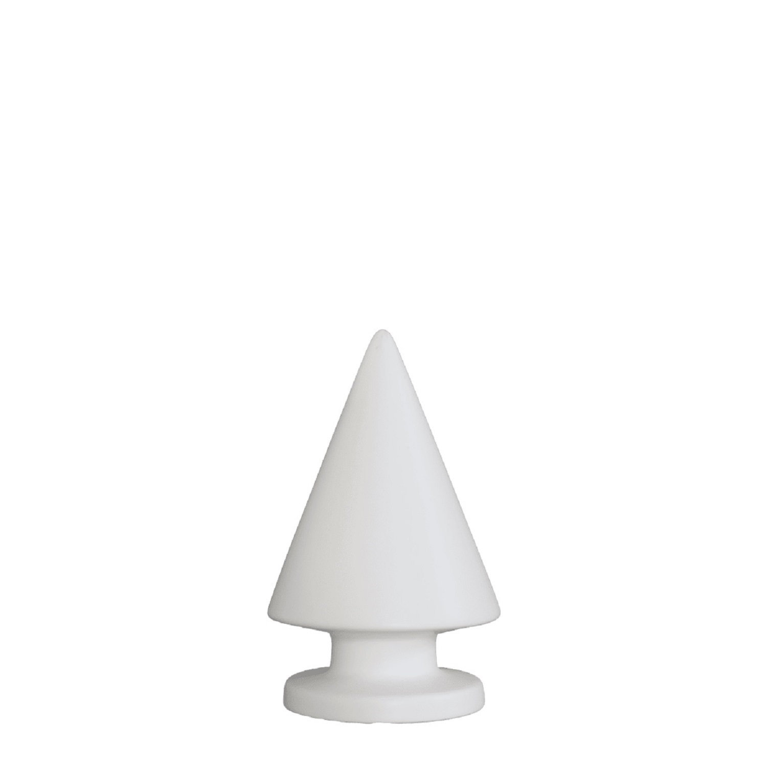 Christmas Tree Mole Ceramic, 4.72'' H x 2.76'' W x 2.76'' D, White