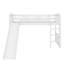 Lit mezzanine simple avec glissoire et échelle