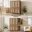 Armoire de rangement 72 po H 72,1 po avec tablettes réglables-1246868070