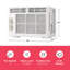 Climatiseur de fenêtre 5 000 BTU