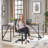 PU Mesh Office Chair Computer Desk Chair with Armrest