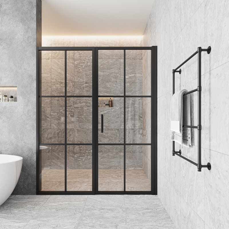 Verre trempé transparent Axio XTRA Gridient, 59,25 - 60 po x 72 po