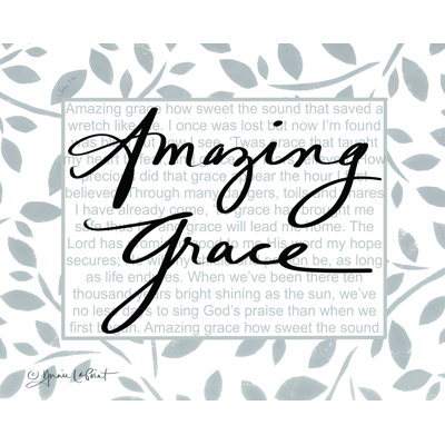 Handshoe " Amazing Grace "