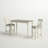 Locher 2 - Person Four Leg Dining Set