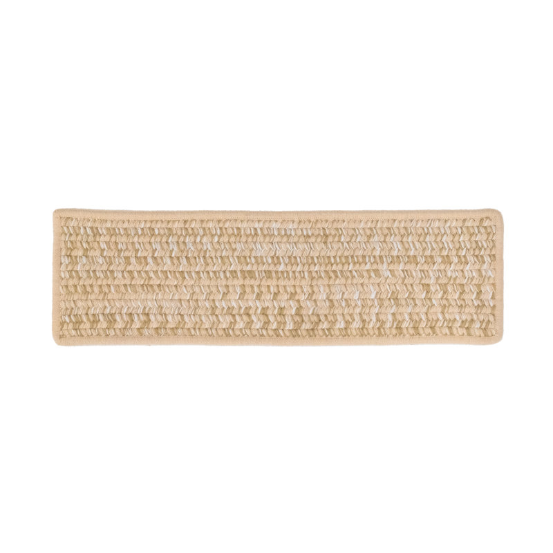 Abdrew Stair Tread, Natural/White