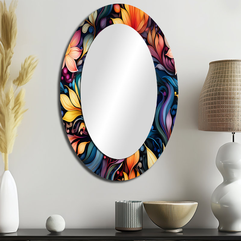 Motif marocain bohème multicolore, H 36 po x l 24 po