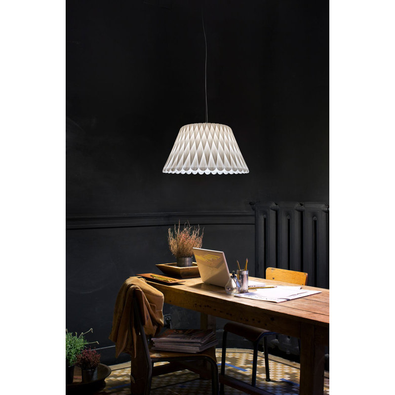 Lola 1 - Light Pendant, Ivory White, 11.8'' H x 40'' W x 40'' D