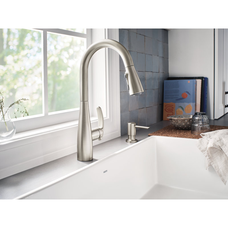 Robinet de cuisine MOEN Reyes, Acier Inoxydable