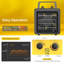 Naomi 2000 BTU Electric Compact Space Heater