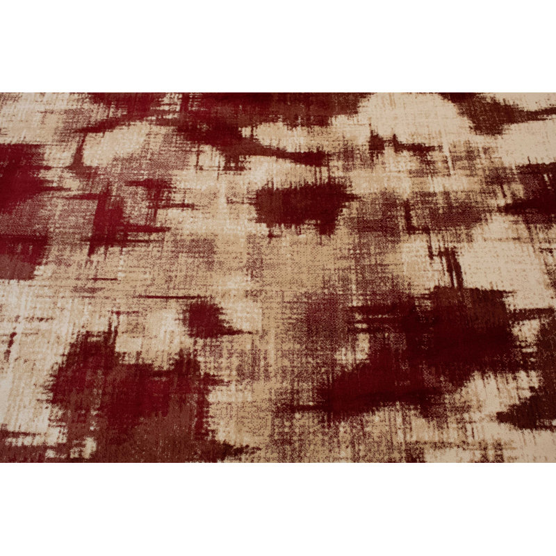 Kelson Abstract Indoor Rug, Rectangle 4'3" x 6'
