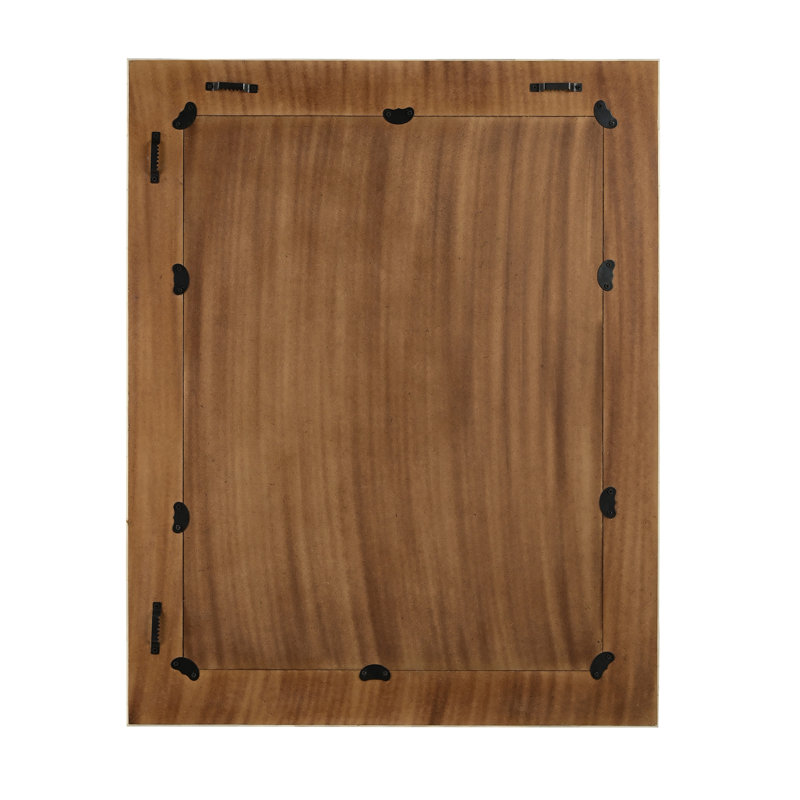 Annaleise Wood And Bone Rectangular Mirror