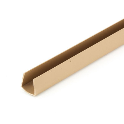 Rail de moulage en plastique de 0,5 po de largeur