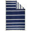 Reversible Framed Stripe Wool Throw-16873888