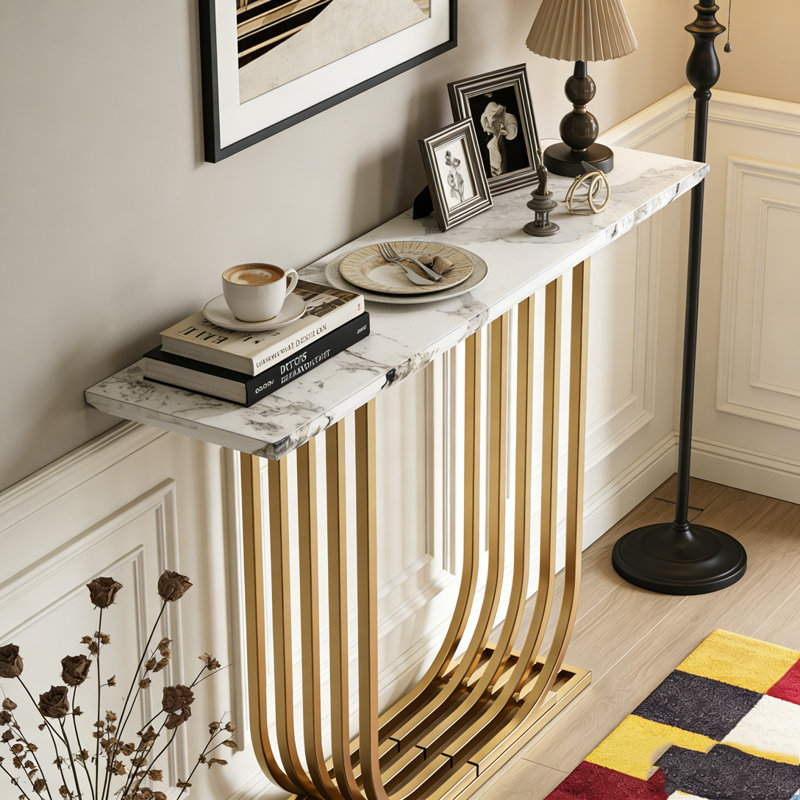 43.3-inch Modern Accent Console Table