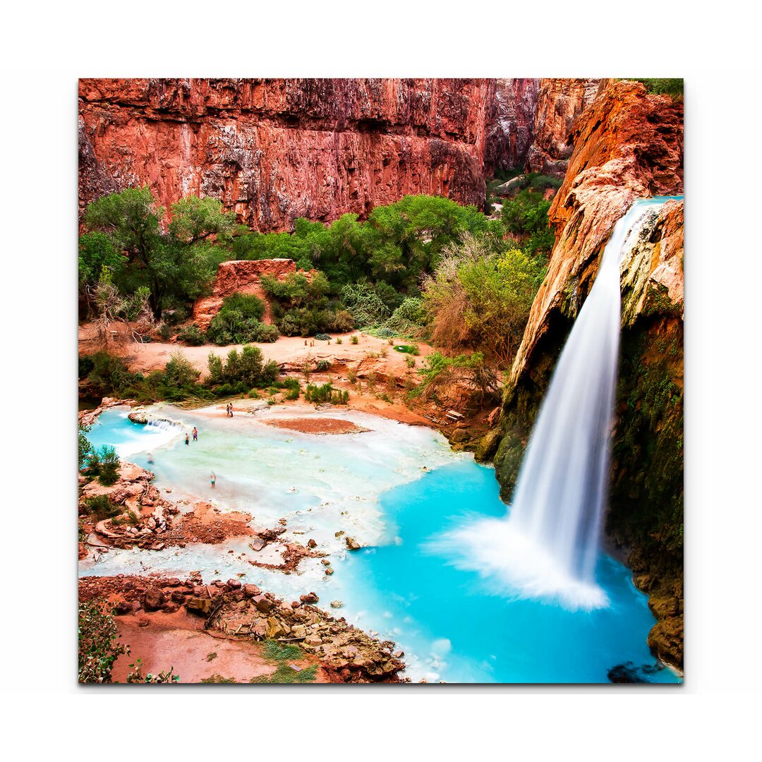 Leinwandbild Havasu Wasserfall – Grand Canyon