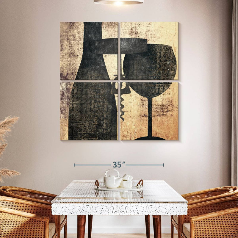 Yarlin Shadowy Kitchen I, 45" H x 45" W