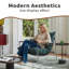 Chaise d'appoint Mid-Century moderne avec revêtement confortable