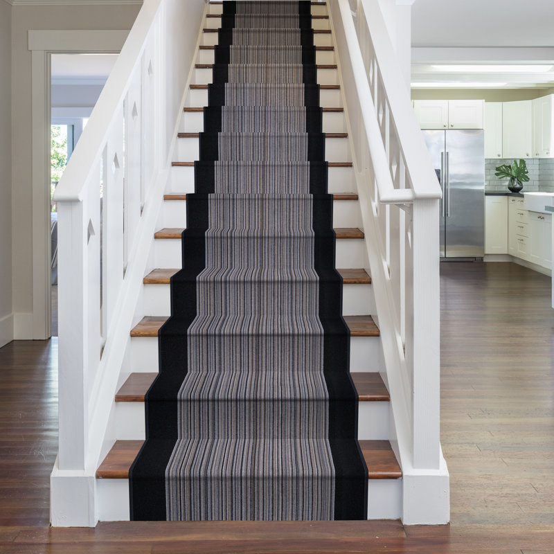 Stair Runner Allante Striped Indoor Area Rug, Runner 810cm x 80cm