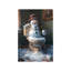 Art mural en toile 24 po x 36 po Snowman Christmas