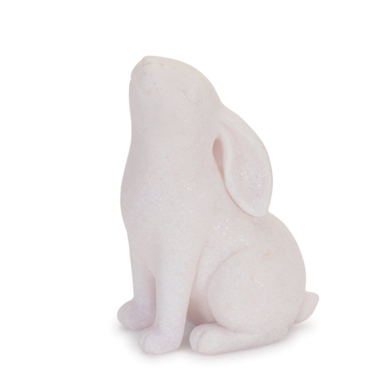 Figurine lapin Blush Glitter (ensemble de 2)