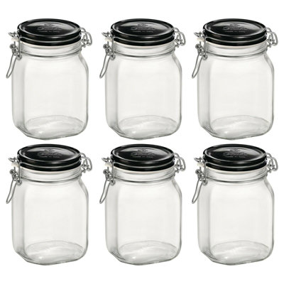 Glass Jar - Set of 6