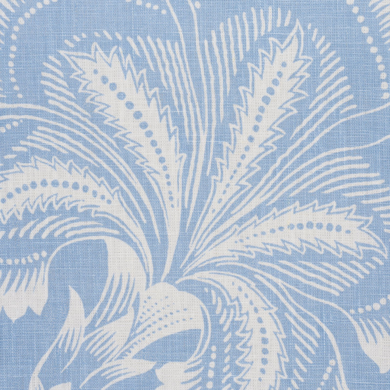 Tissu en lin à 100 %, Bleu Bliss