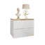 50cm W Manufactured Wood Bedside Table
