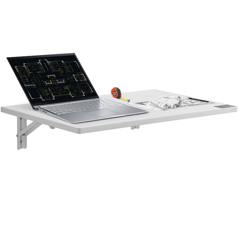 Bureau flottant Wesle, H 0,63 po x l 23,62 po x P 15,75 po