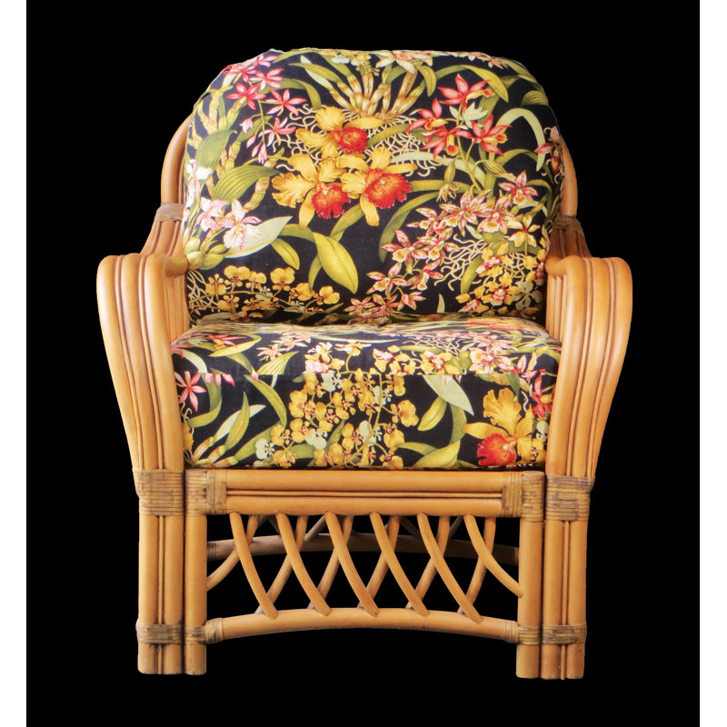 Beideman Upholstered Armchair, Wild Orchid Black