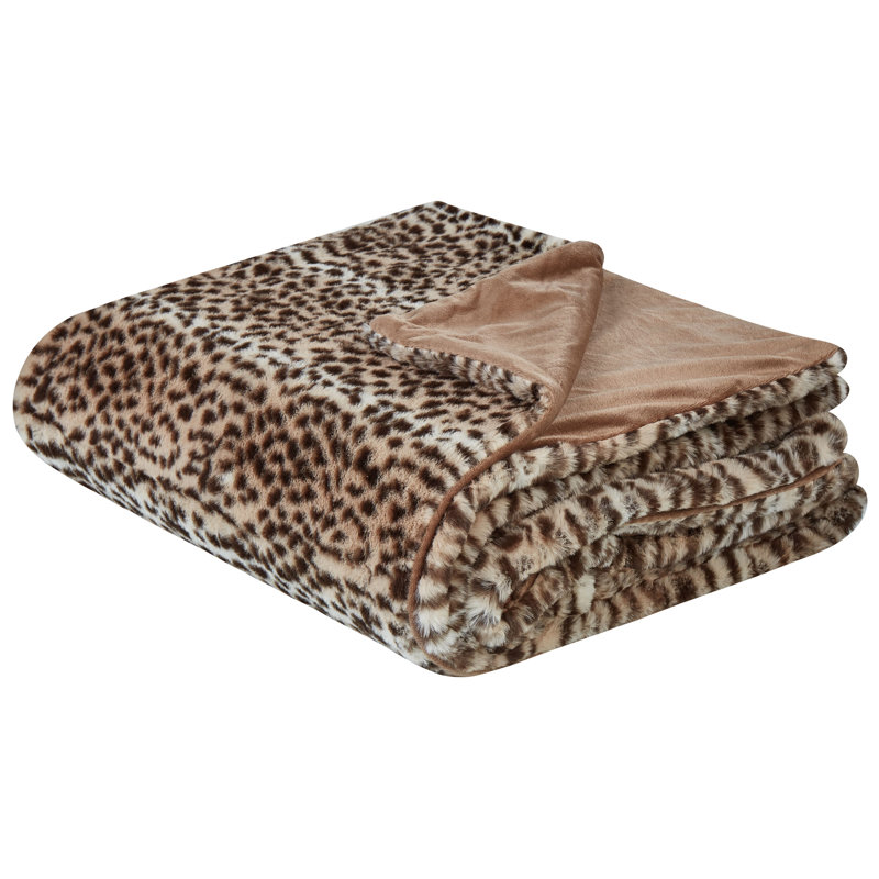 Airon Polyester Animal Print Bedspread, 200 x 220cm Bedspread