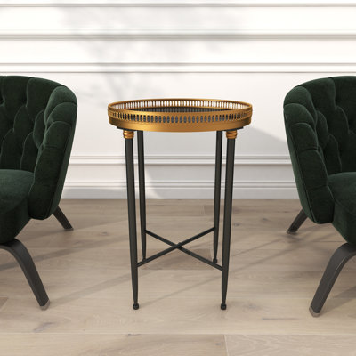 Neo Iron Tray Top End Table