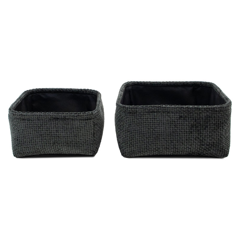 17 Stories Fabric Decorative Basket