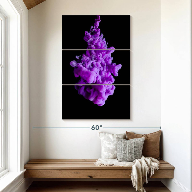 Senne Smoke Art, 50" H x 32" W