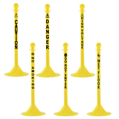 Poteau orange Mr. Chain Safety
