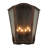Austin Steel Flush Mounted Sconce