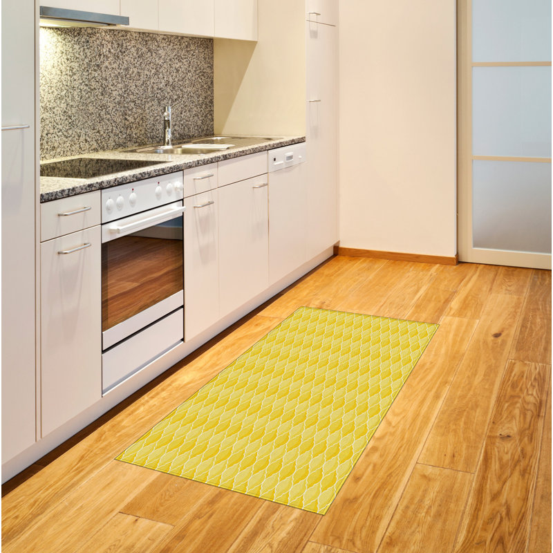 Geometric High Density Long Fiber Poly Threads Decorative Area Rug Carpet, Rectangle 2'7" x 5'