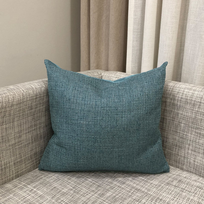 Chester Rectangular Pillow Cover & Insert, Denim