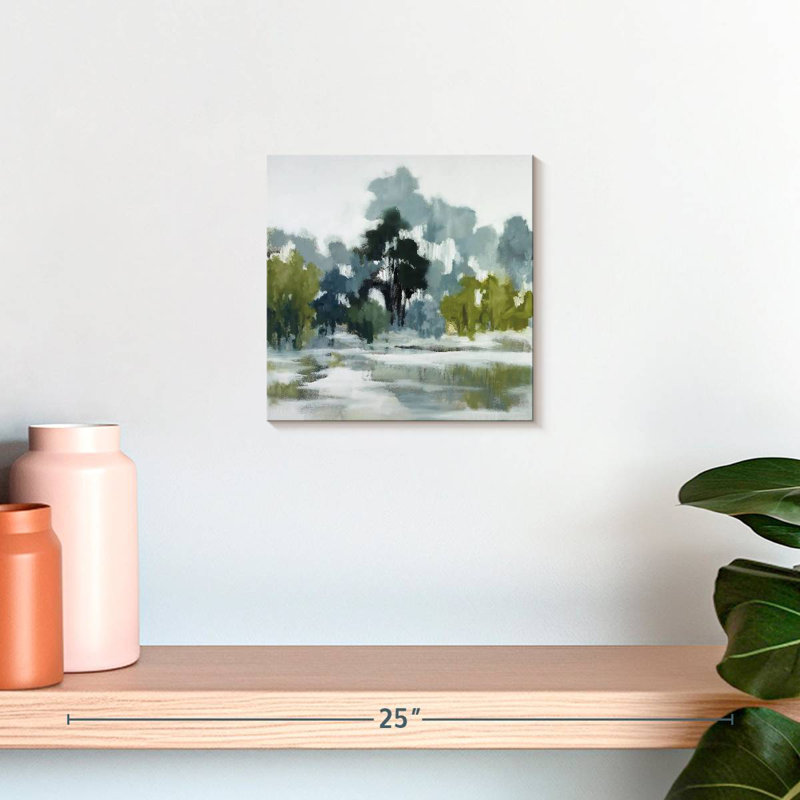 River Reflections, 10" H x 10" W