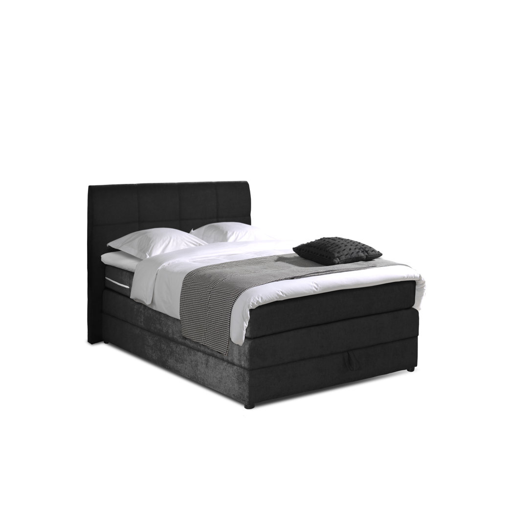 Boxspringbett  mit Topper und Bettkasten