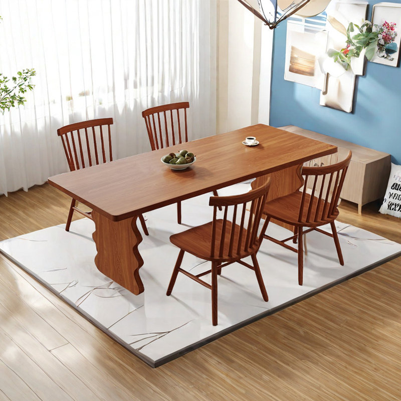 Ensemble de salle à manger rectangulaire, H 29,53 po x L 78,74 po x l 35,43 po