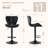 Swivel Adjustable Height Bar Stools, Leather Upholstered Counter Stools, Modern Pub Stool-1780476155-1801289545