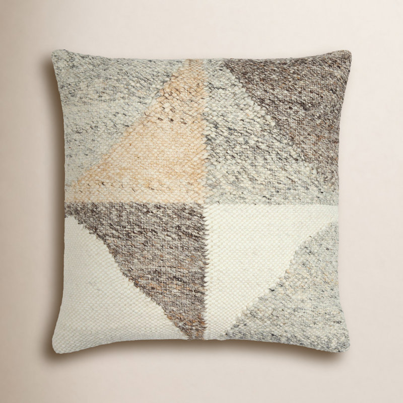 Dia Geometric Throw Pillow, 20" x 20", Pillow Cover Only - No Insert