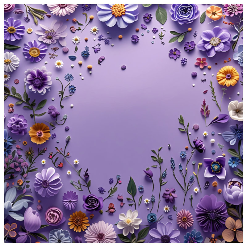 Coussin Floral Arrangement, 20 x 20 inches